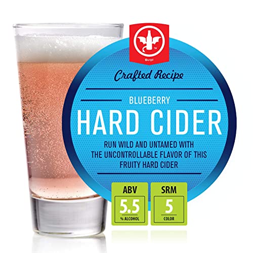 Hard Cider Kit Pro – NO AIRLOCK OR SIPHON REQUIRED – Conical Fermenter Eliminates Sediment and Makes Wicked-Good Home Made Hard Cider - 2 Gal. Hard Cider Recipe Included