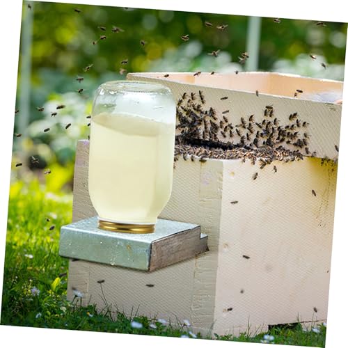 UKCOCO Bee Water Feeder Station Lids 5pcs Hive Entrance Water Dispenser for Beekeeping Supplies Sturdy Entrance Feeder Tool for Beehive Hydration
