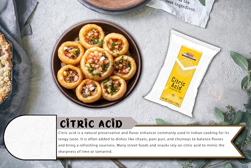 Rani Citric Acid Powder, Food Grade (Limbu Ka Ful) 3.5oz (100g) ~ Used for Cooking, Bath Bombs, Cleaning | Gluten Friendly | Indian Origin - size: 3.5 Ounce (Pack of 1)