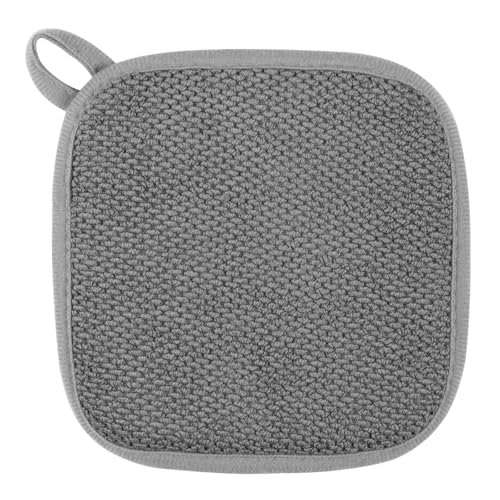 GeeRic Microfiber Dish Drying Mat, Super Absorbent Kitchen Dish Drying Pad, Reversible Gift Mats for Countertop, 7 * 7 inch Gray - color: Gray, size: 8*8 inch
