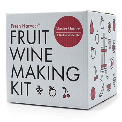 Master Vintner Fresh Harvest One Gallon Small Batch Fruit Wine Making Kit