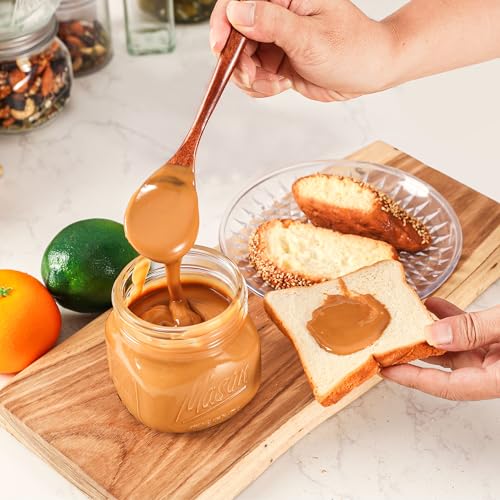 Ieavier 12PCS Wide Mouth Mason Jars 16oz with Airtight Lids and Bands, Canning Jars with Crystal Glass for Food Storage, Spice Jars, Canning, DIY Projects, Jam, Jelly, Honey, Preserving, Drinking - color: 16oz-12pack