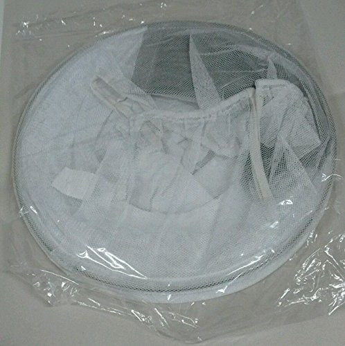 Beekeeper Veil White hat Round top w/Elastic Under arm Straps