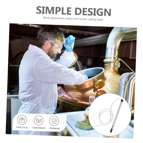 Automatic Siphon Tube Mead Siphon Auto Homebrew Mini Syphon for Wine Making