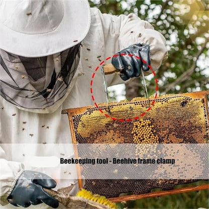 Beekeeping Clip Bees Frame Holder Hives Grip Supplies Hold(ColorA) - color: ColorA