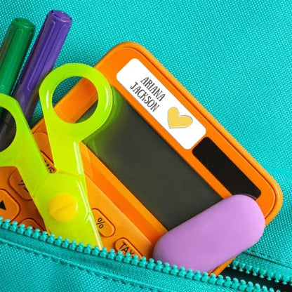 Custom Waterproof Dishwasher Safe Kid Name Labels for Daycare(128 Pack), Camp, School Supply, Baby Bottles, Lunch Boxes and Cups, Travel. Cute Personalized Design Name Stickers (Pattern 20) - color: Pattern 20