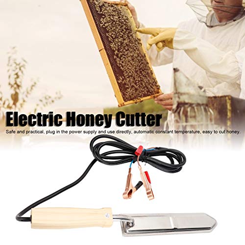 Stainless Steel Electric Honey Uncapping Knife Honey Scraper Cutter Beekeeping Equipment Tools 12V for Honey Harvesting Extracting Bee Keeping , Heating Honey Scraper , Electric Honey Cutter Electr