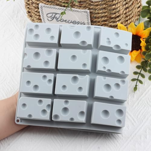 20 Cavity Cheese Silicone Candy Molds For Candy Chocolate Cake Decoration