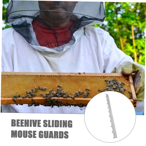 BESPORTBLE 2pcs Beehive Spacers for Frames Metal Frame Ends Essential Beekeeper Tool for Hive Management and Provides Stability