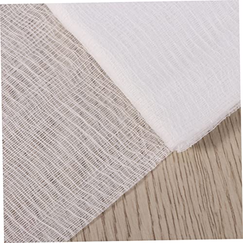 ABOOFAN 2pcs Cheesecloth for Cooking Fine Muslin Cloth Strainer Cheese Making Supplies Butter Muslin - color: Whitex2pcs, size: mediumx2pcs