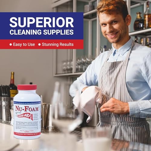 Nu-Foam Glass Washing Powder (100 Packets) - style: 100 Packets