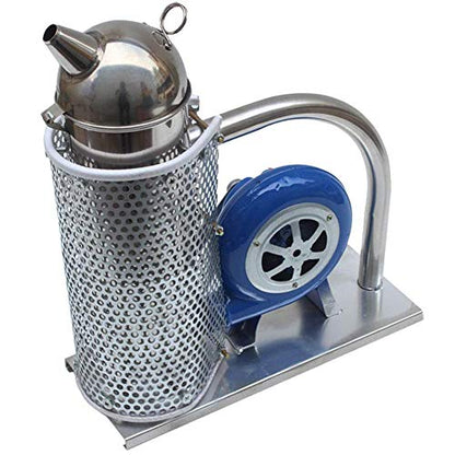 JIXIN Stainless Steel Bee Hive Smoker Smoker with Heat Shield Tool for Beekeeping Bee Beekeeper Beekeeper Equipment Tools