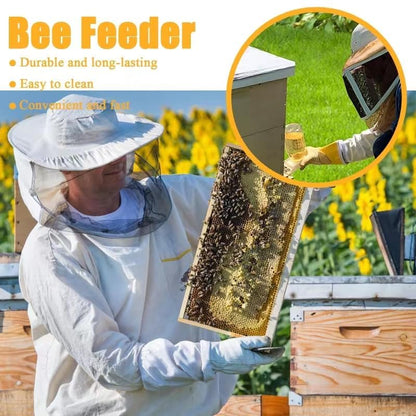 2 Pack Bee Entry Feeders, Bee Hive Feeders, Suitable for Feeding Honey Syrup or Drinking Water to Bees, Easy to Install Beekeeping Equipment.