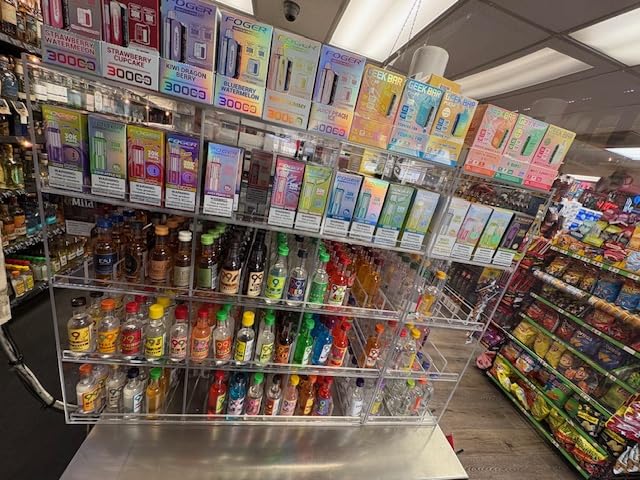 Commercial Retail Display for Mini Sampler 50ml Liquor Shot Airplane Bottles (Assembly Needed) Nips Rack Also Any Other Point of Sale Items 12 Section - color: no dividers