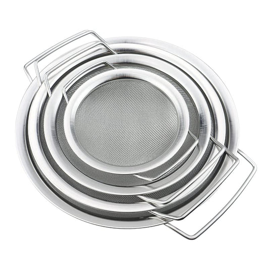 4 Packs Fine Mesh Paint Strainer 60 Mesh Stainless Steel Paint Filter Emulsion Honey Funnel Filter Paint Bucket Filter Tool Insert Strains