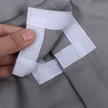 Qiilu Durable Beekeeping Protective Veil Jacket Bee Suit Smock with Double Zippers Beekeeper Supplies and Gloves (Grey) - color: Grey