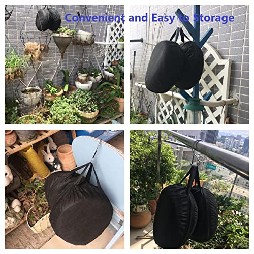 Herb Drying Rack Hanging for Plant Bud Seed Weed 6 Layers 24 inch Mesh Net | collapsible dryer solution for garden herbs flower hydroponic crops