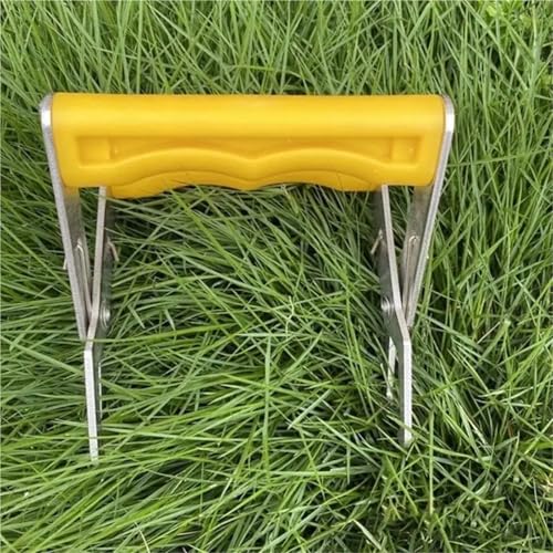 Bee Hive Frame Grip Beekeeping Frame Lifting Tool Stainless Steel Construction and Nonslip Plastic Handle for Beekeepers and Hobbyists Y5GB for Beekeeeper