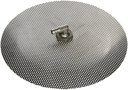 Stainless Steel Domed False Bottom - Select a Size (12", 10" or 9") (10") - size: 10 IN