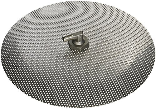 Stainless Steel Domed False Bottom - Select a Size (12", 10" or 9") (10") - size: 10 IN