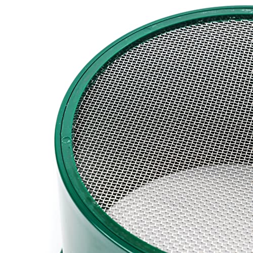 Gold Rush Sifting Classifier Sieve Mini 6 Inch Prospect Pan 20 Holes per Sq Inch - size: 20 Holes per Square Inch