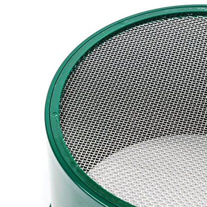 Gold Rush Sifting Classifier Sieve Mini 6 Inch Prospect Pan 20 Holes per Sq Inch - size: 20 Holes per Square Inch