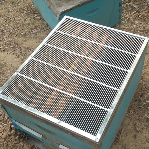 Queen Excluder 8 Frame Bee Hive Queen Excluders Metal Queen Bee Excluder Beekeeping Queen Excluders for Beehive 2-Pack - size: 2 Pack 8 Frame