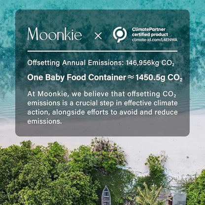 Moonkie Silicone Baby Food Containers | 8oz/4 oz Baby Food Storage Jars with Airtight Lids and A Snack Cup Lid | Freezer,Microwave and Dishwasher Safe, Reusable Baby Food Jars for Infant & Toddler - size: 2pack 4oz/2pack 8oz