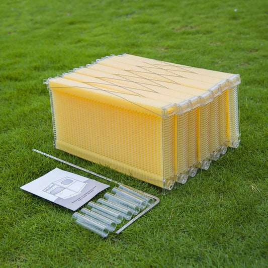 7pcs Auto Super Frames, Honey Extraction Frames, Easy Harvest Bee Frames for Beekeeping