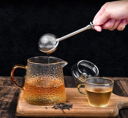 2pack Tea Ball, tea infuser for loose leaf tea, tea strainers for loose tea, stainless steel tea strainer, loose leaf tea steeper, easy clean, tea fine mesh strainer reusable - color: primary color