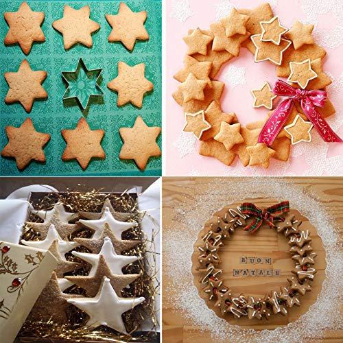 Stars Cookie Cutter, Pack of 5 - style: B-Star