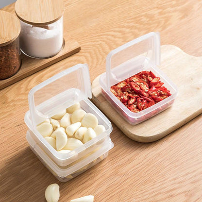 Food Grade Refrigerator Freezer Organiser Fruit Dice Cheese Boxes Dispenser Boxes Vegetable Storage Boxes