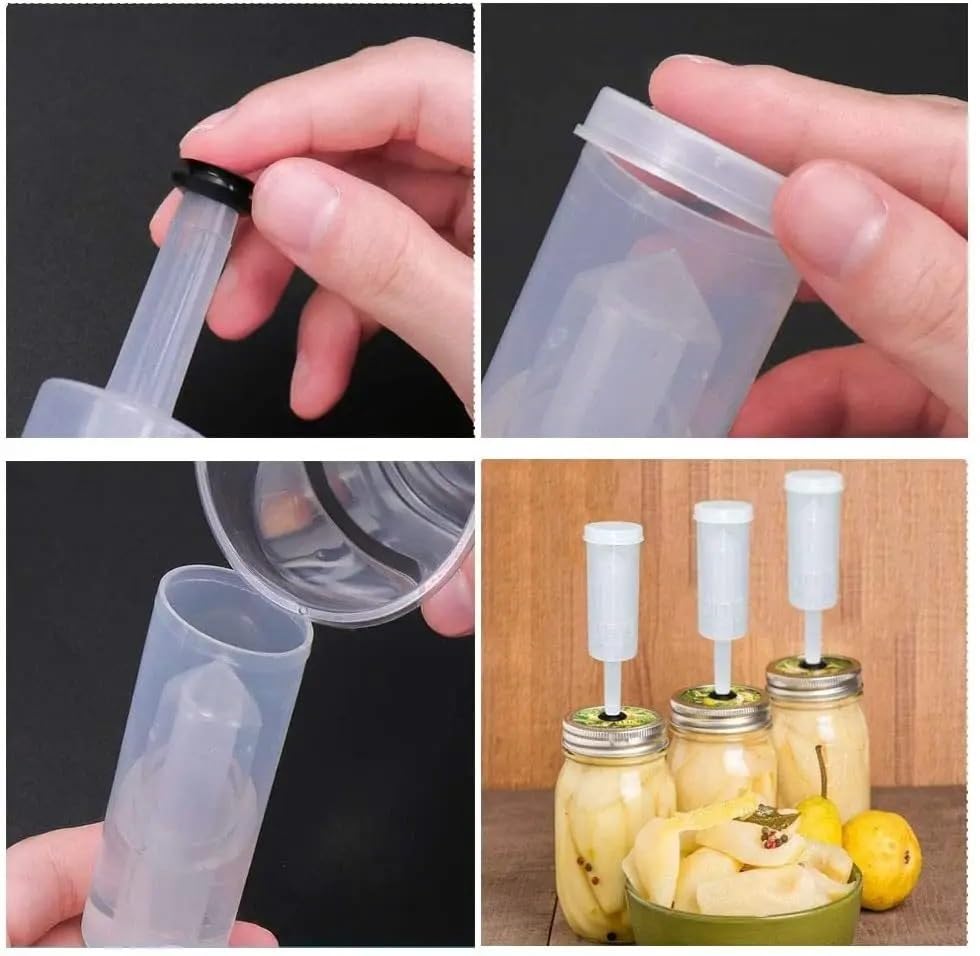 Plastic Airlock Homebrew Airlock Set with Silicone Grommets for Preserving Brewing Making Wine Fermenting Sauerkraut Kimchi(1pcs) - color: 1pcs