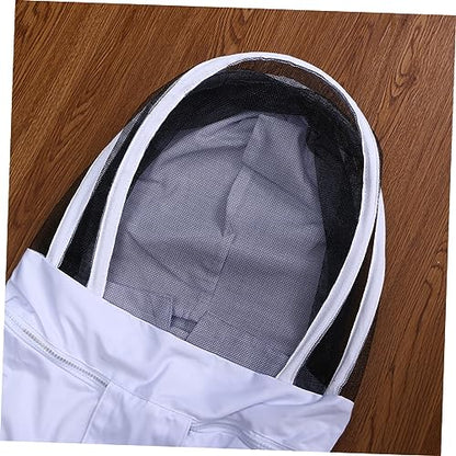 UPKOCH Beekeeping Suit Full Body Coverage and Removable Veil Professional Suit XXL