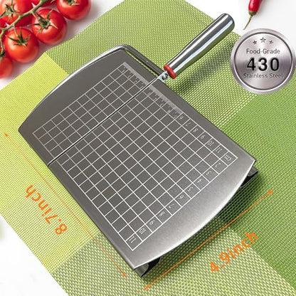 Cheese slicer, stainless steel multifunctional cheese slicer, suitable for cutting block cheese, butter, vegetables, sausages, bread