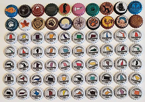 500 Homebrew Beer Bottle Caps for crafts Twist or Pry Off