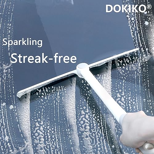 DOKIKO 100 PCS Glass Cleaner Refill,Glass Clean Tablets, Window Clean Refill Tablets, Plastic-Free Formula for Windows,1600fl oz Spray Plastic-Free Formula for Windows, Mirrors & Windshields - size: 100 Count (Pack of 1)