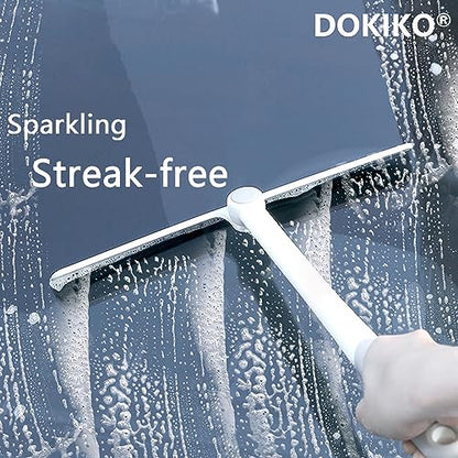 DOKIKO 100 PCS Glass Cleaner Refill,Glass Clean Tablets, Window Clean Refill Tablets, Plastic-Free Formula for Windows,1600fl oz Spray Plastic-Free Formula for Windows, Mirrors & Windshields - size: 100 Count (Pack of 1)