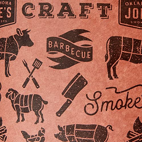 Oklahoma Joe's 8215237P04 Peach Butcher Paper 12-in x 100-ft roll - size: 12-in x 100-ft