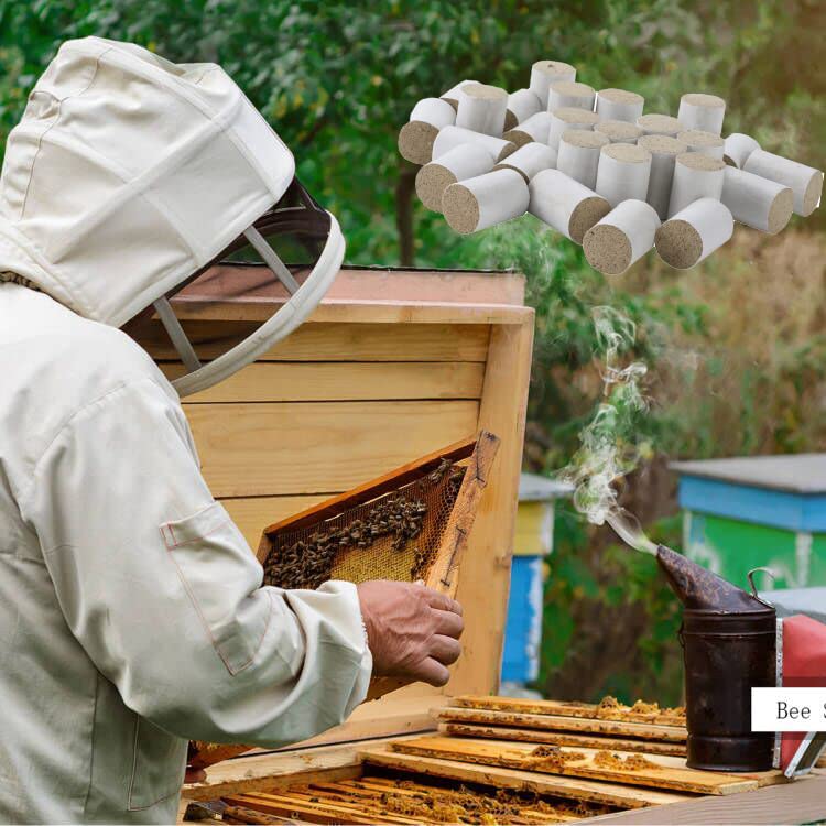 Bee Smoker Pellets 108 Packs – Bee Smoker Fuel, Comfortable Beekeeping Tools, Suitable for Beekeeping.