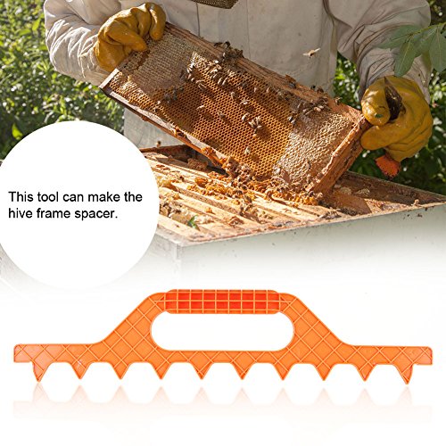 Bee Hive Frame Spcing Tool Spacer Beekeeping Accessories (Orange 9 Box) - color: Orange 9 box