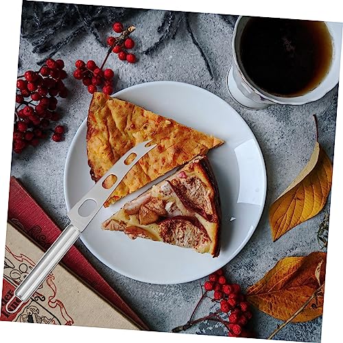 MERRYHAPY 2pcs Stainless Steel Cheese Knife Cheese Spatula for Baking Butter and Use Lightweight Kitchen Tool Dishwasher Safe Resistant Design