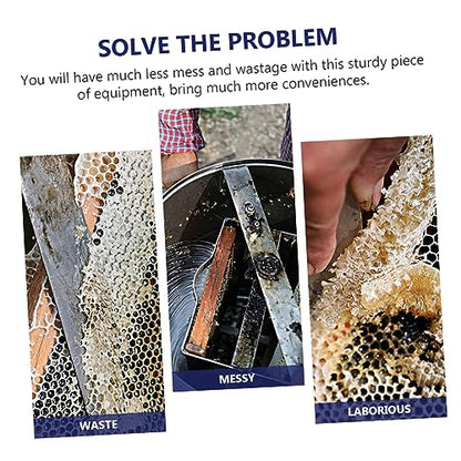 BESPORTBLE Beekeeper Honeycomb Scraper and Honey Shovel Tool for Easy Honey Harvesting Uncapping Fork for Beekeeping