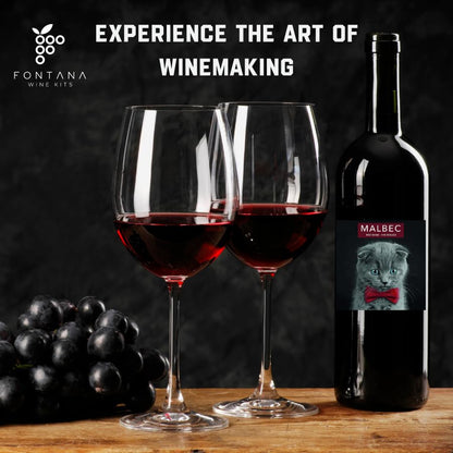 Malbec Fontana Wine Making Kit Premium 23 Liters