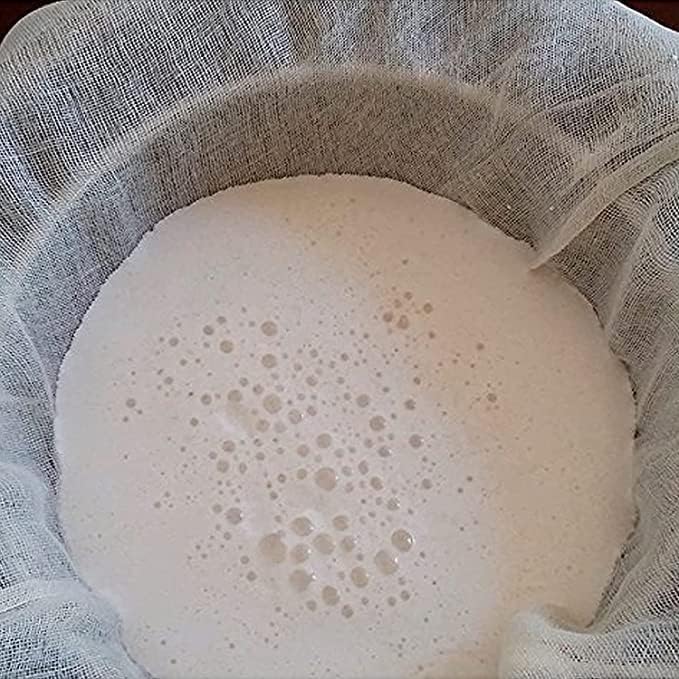 Grade 100 Cheese Cloth for Straining & Cooking; 78x44 Inch; 100% Unbleached Cotton Cheesecloth 24 Sq.Ft; Reusable, Butter Muslin Fabric, Ultra Fine Cooking - Nut Milk Strainer & Filter (2 Yard)