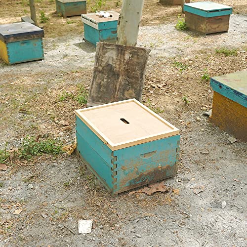 4 Pack Beehive Inner Cover 10 Frame Langstroth Bee Hive Inner Covers Hive Box Cover for Beekeeping Beehive Insulation Ventilation Inner Cover - size: 4 Pack 10 Frame