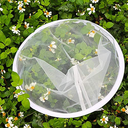 DQITJ 2 Pcs Beekeeping Honey bee Filter Mess Strainer Extract Tool for Beekeepers, 120 mesh