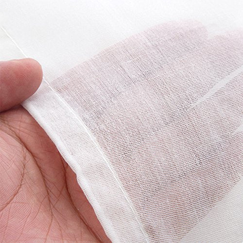MyLifeUNIT Soup Bag, Cotton Mesh Bag for Large Size 10" x 12", Set of 4 - size: 10 x 12 Inch
