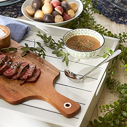 RSVP International Endurance Flatware Collection Stainless Steel, Dishwasher Safe, Gravy Ladle - size: Gravy Ladle