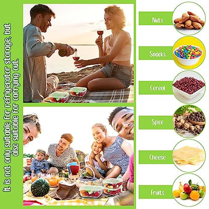 Uiifan 3 Pcs Sliced Cheese Container for Fridge, 22 oz Clear Airtight Slice Holder Container with Lids Plastic Box for Cheese Dessert Refrigerator Deli Food Storage